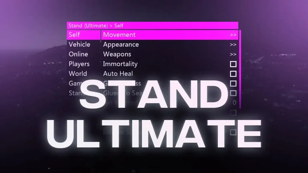 Stand_Mod_Menu_Guide